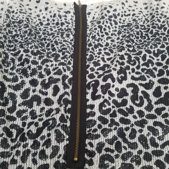 ZARA BASIC sequin holiday party cocktail dress - Picture 11 of 16